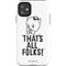 Looney Tunes Porky Thats All Folks Grid iPhone 11 Impact Case