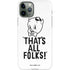 Looney Tunes Porky Thats All Folks Grid iPhone 11 Pro Lite Case