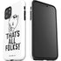 Looney Tunes Porky Thats All Folks Grid iPhone 11 Pro Max Impact Case