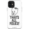 Looney Tunes Porky Thats All Folks Grid iPhone 12 Impact Case