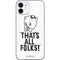 Looney Tunes Porky Thats All Folks Grid iPhone 12 Mini Skin