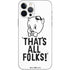 Looney Tunes Porky Thats All Folks Grid iPhone 12 Pro Skin