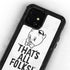 Looney Tunes Porky Thats All Folks Grid iPhone 12 Waterproof Case