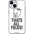 Looney Tunes Porky Thats All Folks Grid iPhone 13 Mini Skin
