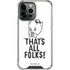 Looney Tunes Porky Thats All Folks Grid iPhone 13 Pro Max Clear Case