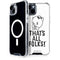 Looney Tunes Porky Thats All Folks Grid iPhone 14 MagSafe Case