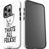 Looney Tunes Porky Thats All Folks Grid iPhone 14 Pro Impact Case