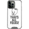Looney Tunes Porky Thats All Folks Grid iPhone 14 Pro Max Clear Case
