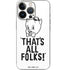 Looney Tunes Porky Thats All Folks Grid iPhone 14 Pro Skin