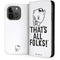 Looney Tunes Porky Thats All Folks Grid iPhone 15 Pro Folio Case