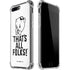 Looney Tunes Porky Thats All Folks Grid iPhone 7/8 Plus Clear Case