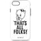 Looney Tunes Porky Thats All Folks Grid iPhone 8 Pro Case