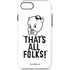 Looney Tunes Porky Thats All Folks Grid iPhone 8 Pro Case