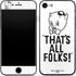 Looney Tunes Porky Thats All Folks Grid iPhone 8 Skin
