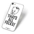 Looney Tunes Porky Thats All Folks Grid iPhone 8 Skin