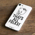 Looney Tunes Porky Thats All Folks Grid iPhone 8 Skin