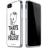 Looney Tunes Porky Thats All Folks Grid iPhone SE (2nd & 3rd Gen) Clear Case