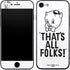 Looney Tunes Porky Thats All Folks Grid iPhone SE (2nd & 3rd Gen) Skin