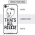 Looney Tunes Porky Thats All Folks Grid iPhone SE (2nd & 3rd Gen) Skin
