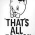 Looney Tunes Porky Thats All Folks Grid iPhone XR Pro Case