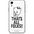 Looney Tunes Porky Thats All Folks Grid iPhone XR Skin