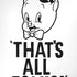 Looney Tunes Porky Thats All Folks Grid iPhone XR Skin