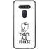 Looney Tunes Porky Thats All Folks Grid LG K51/Q51 Clear Case