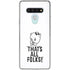 Looney Tunes Porky Thats All Folks Grid LG Stylo 6 Clear Case