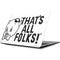 Looney Tunes Porky Thats All Folks Grid Apple MacBook Skin