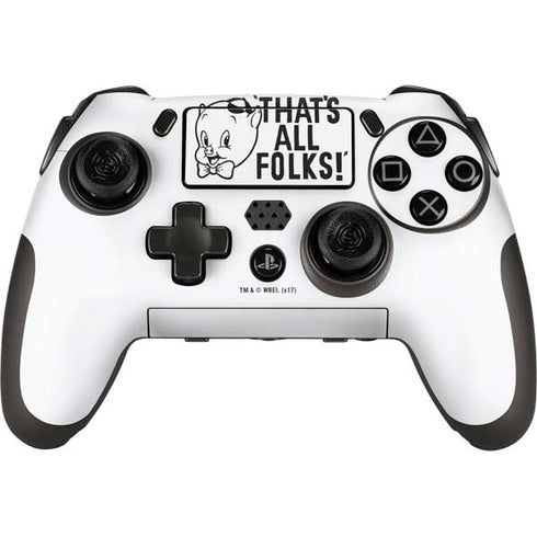 Looney Tunes Porky Thats All Folks Grid PlayStation Scuf Vantage 2 Controller Skin