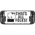 Looney Tunes Porky Thats All Folks Grid Steam Deck Handheld Gaming Computer Skin