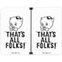 Looney Tunes Porky Thats All Folks Grid Surface Duo Skin