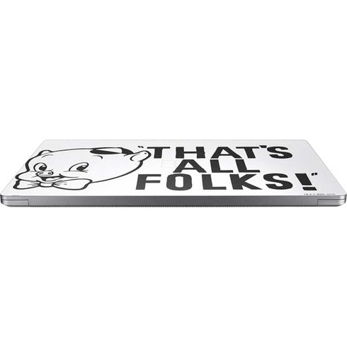 Looney Tunes Porky Thats All Folks Grid Surface Laptop 4 15in Skin