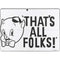 Looney Tunes Porky Thats All Folks Grid Surface Pro 8 Skin