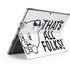 Looney Tunes Porky Thats All Folks Grid Surface Pro 8 Skin