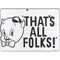 Looney Tunes Porky Thats All Folks Grid Surface Pro 9 Skin