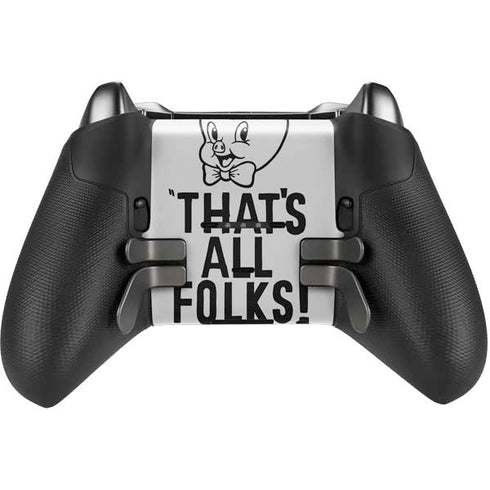 Looney Tunes Porky Thats All Folks Grid Xbox Elite Wireless Controller Series 2 Skin