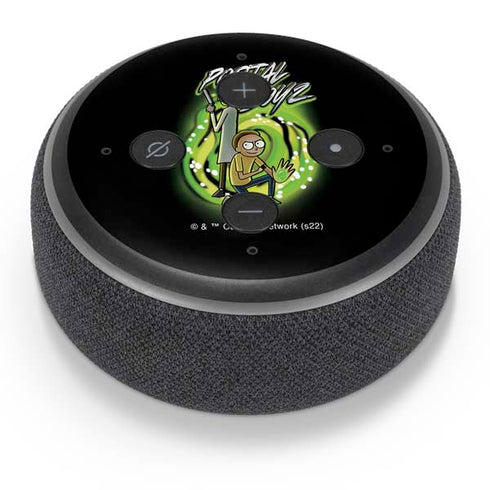 Adult Swim Rick and Morty Portal Boyz Amazon Echo Dot Skin