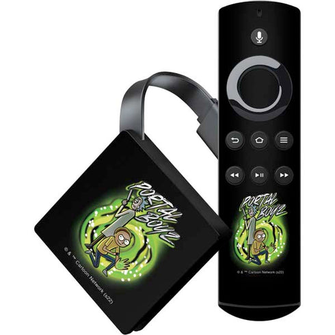 Adult Swim Rick and Morty Portal Boyz Amazon Fire TV Skin