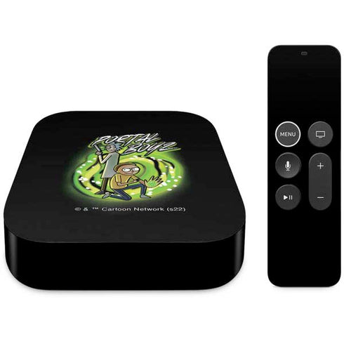 Adult Swim Rick and Morty Portal Boyz Apple TV Skin