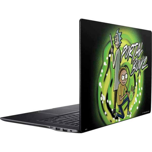 Adult Swim Rick and Morty Portal Boyz Ativ Book 9 (15.6in 2014) Skin