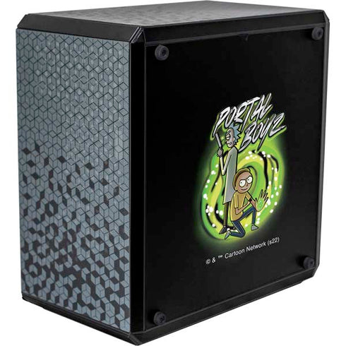 Adult Swim Rick and Morty Portal Boyz Cooler Master MasterBox Q300L Mini Tower Skin