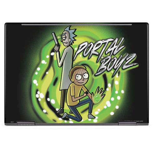 Adult Swim Rick and Morty Portal Boyz HP Envy Skin