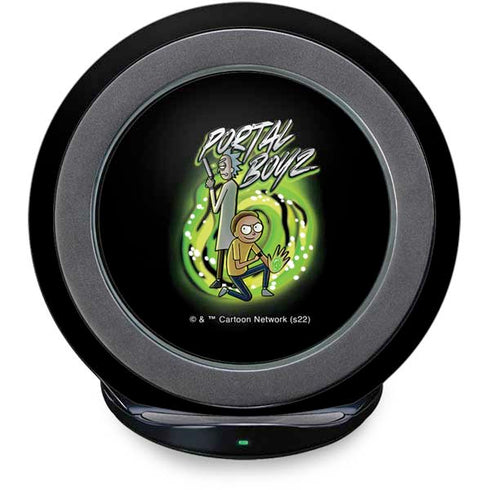 Adult Swim Rick and Morty Portal Boyz Fast Charge Wireless Charging Stand Skin