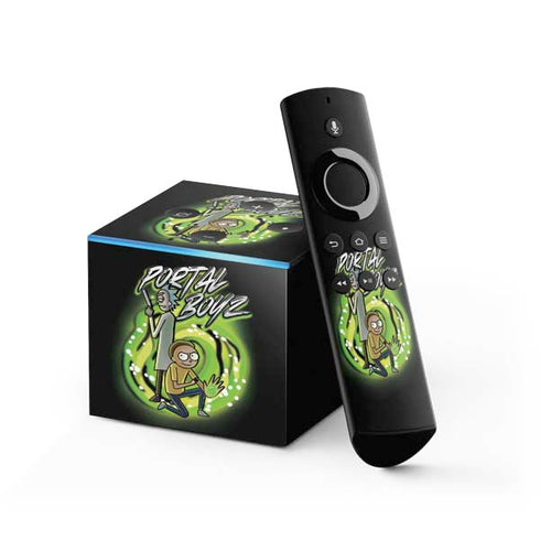 Adult Swim Rick and Morty Portal Boyz Fire TV Cube Skin