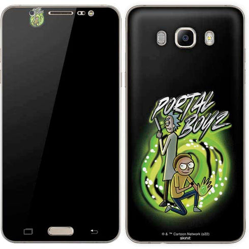 Adult Swim Rick and Morty Portal Boyz Galaxy J7 Skin