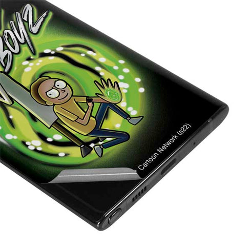 Adult Swim Rick and Morty Portal Boyz Galaxy Note 10 Plus Skin