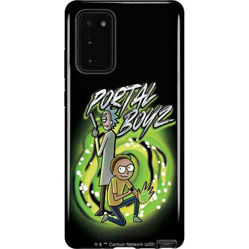 Adult Swim Rick and Morty Portal Boyz Galaxy Note20 5G Pro Case