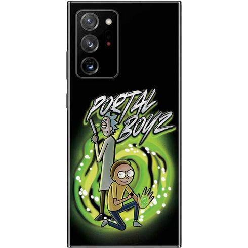 Adult Swim Rick and Morty Portal Boyz Galaxy Note20 Ultra 5G Skin