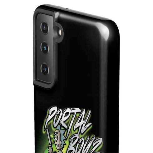 Adult Swim Rick and Morty Portal Boyz Galaxy S21 FE Pro Case